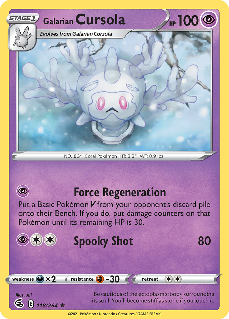 Galarian Cursola (118/264)