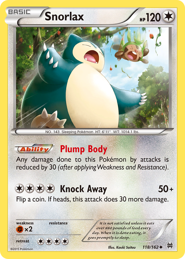 Snorlax (118/162)