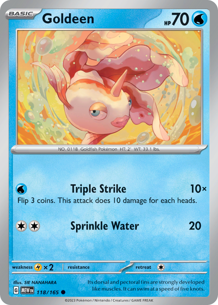 Goldeen (118/165)