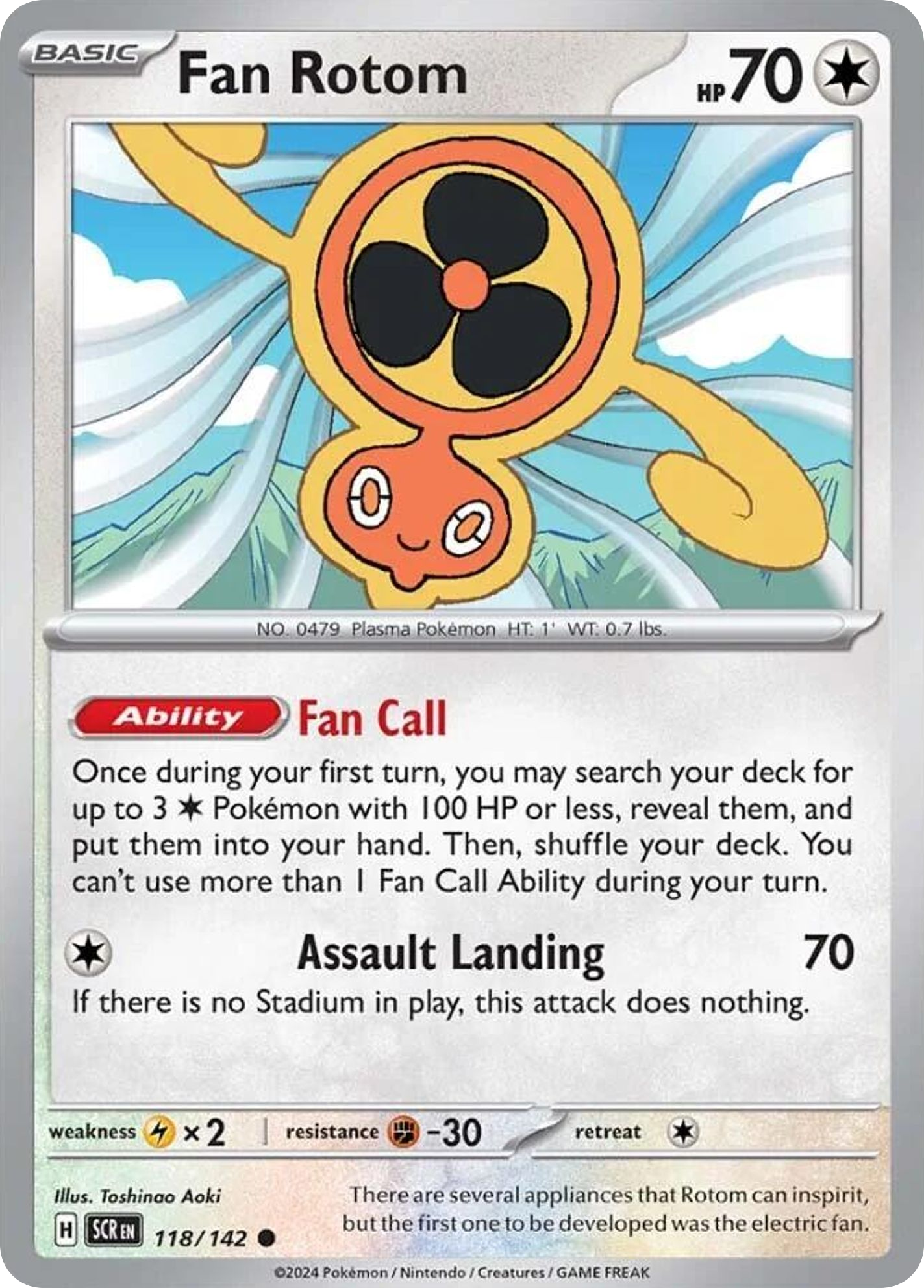 Fan Rotom (118/142)