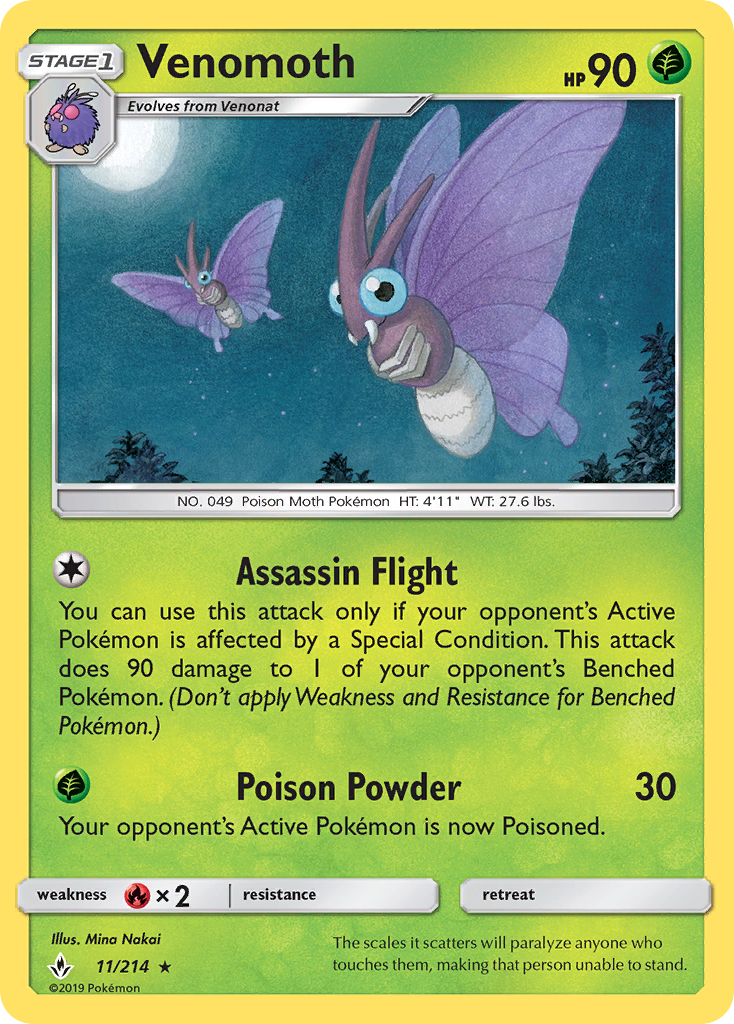 Venomoth (011/214)