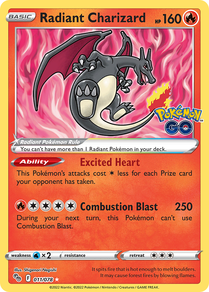 Radiant Charizard (011/78)