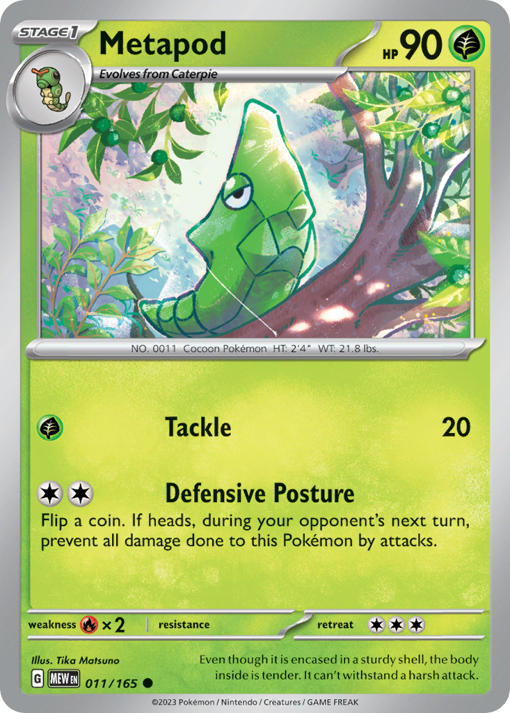 Metapod (011/165)