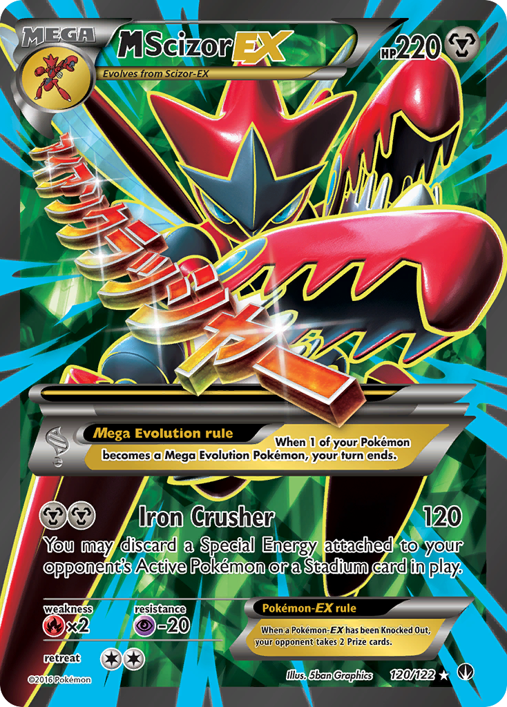 M Scizor-EX (120/122)