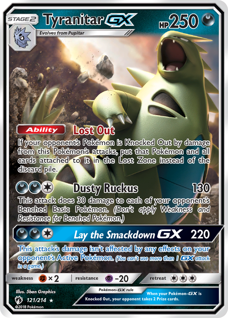 Tyranitar-GX (121/214)