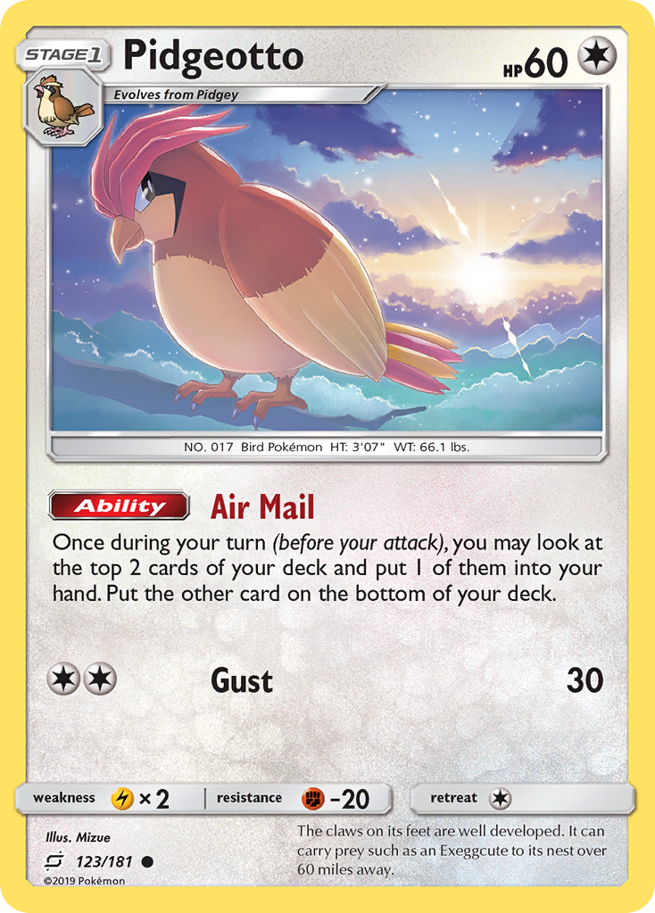Pidgeotto (123/181)