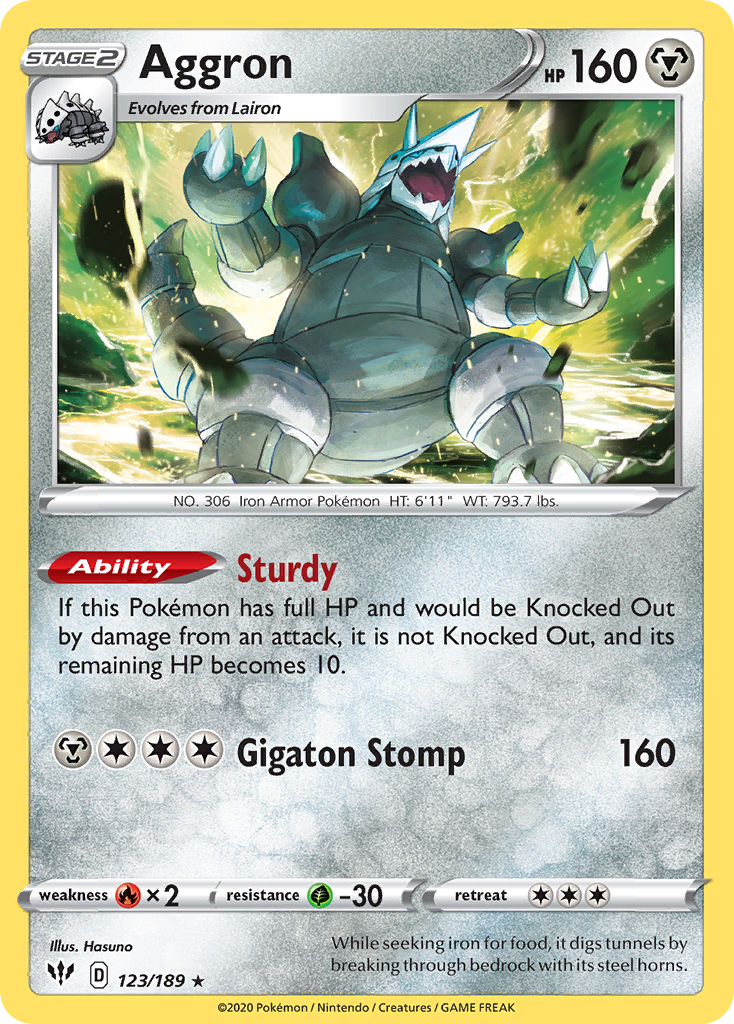Aggron (123/189)