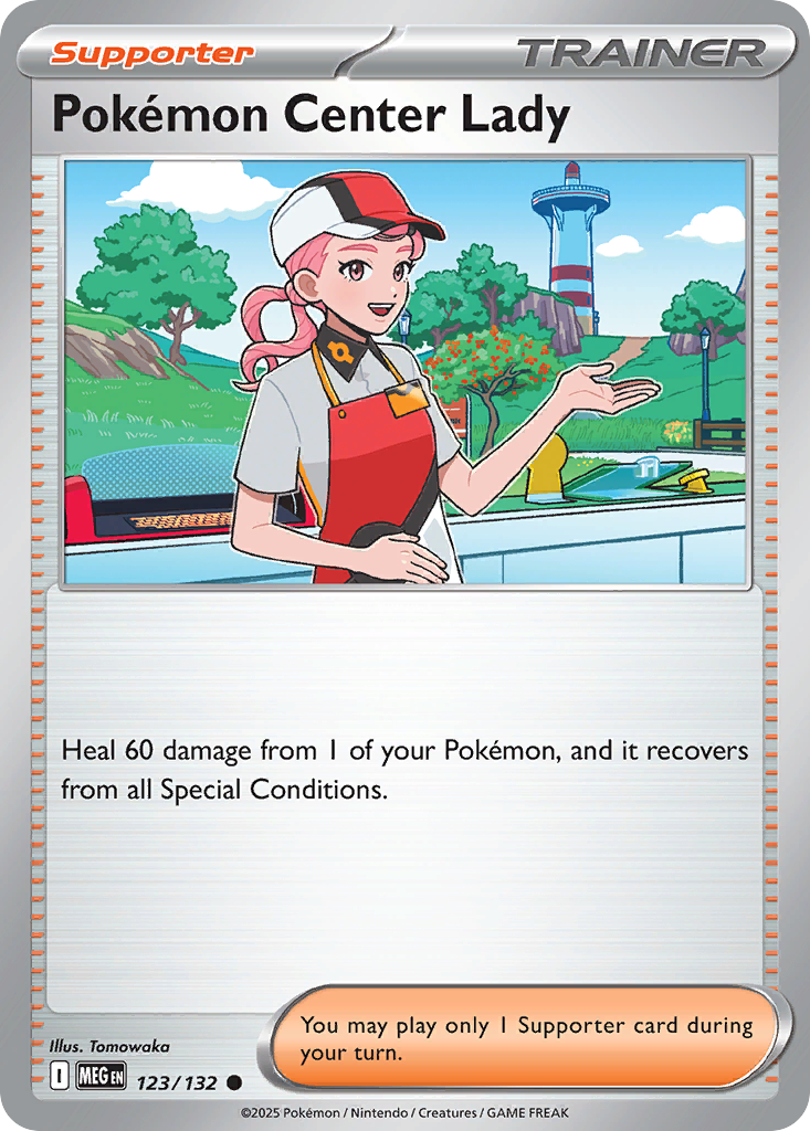 Pokémon Center Lady (123/132)