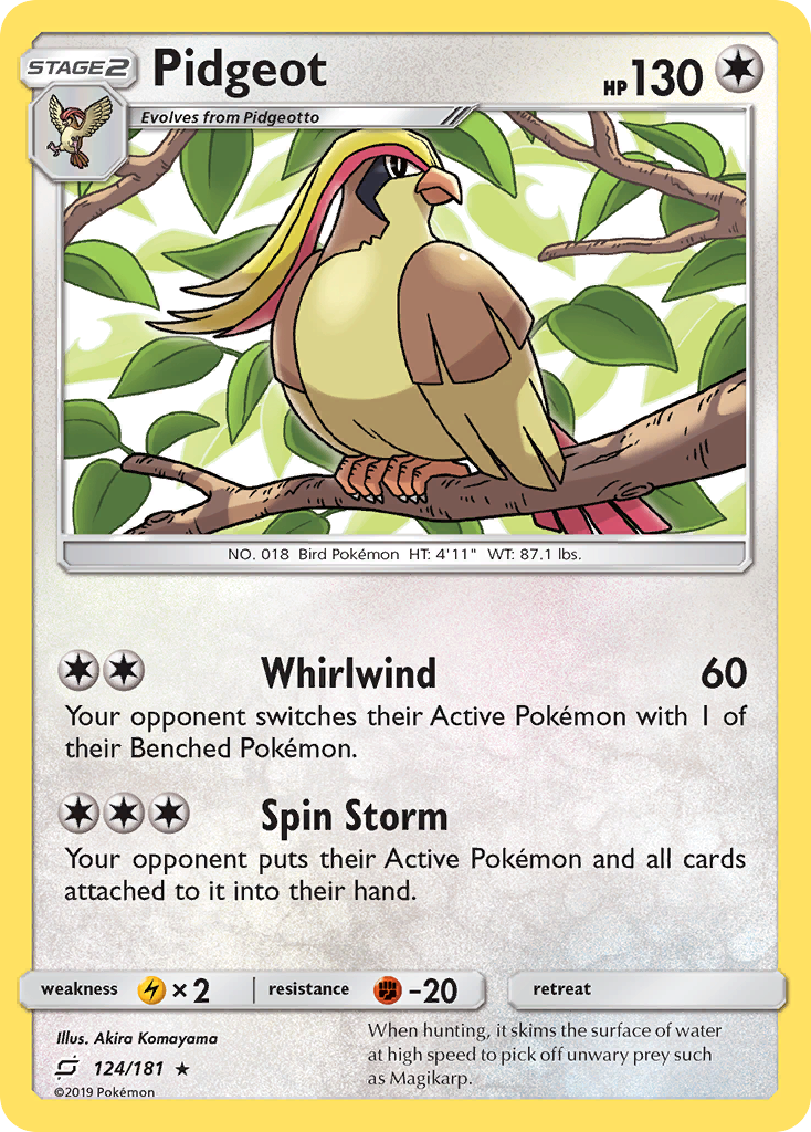 Pidgeot (124/181)
