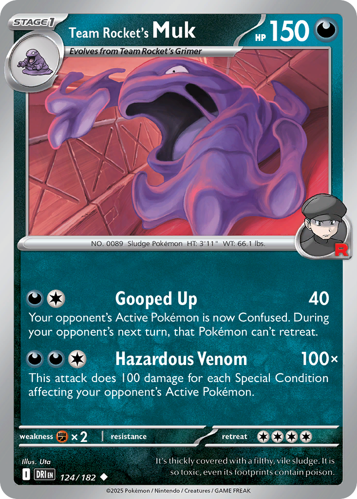 Team Rocket's Muk (124/182)