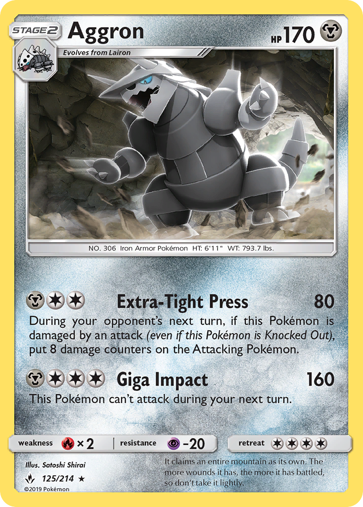 Aggron (125/214)