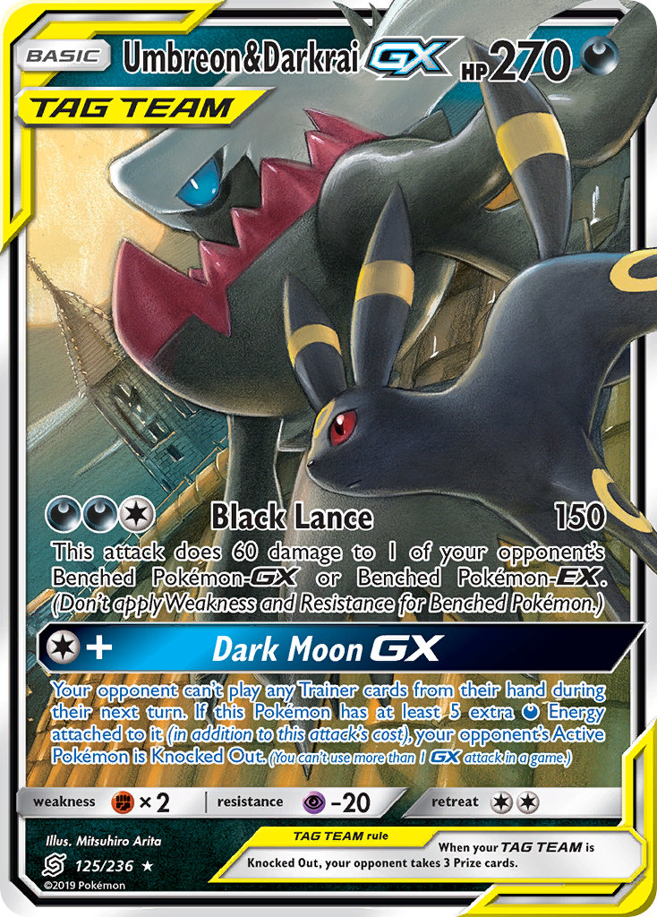 Umbreon & Darkrai-GX (125/236)