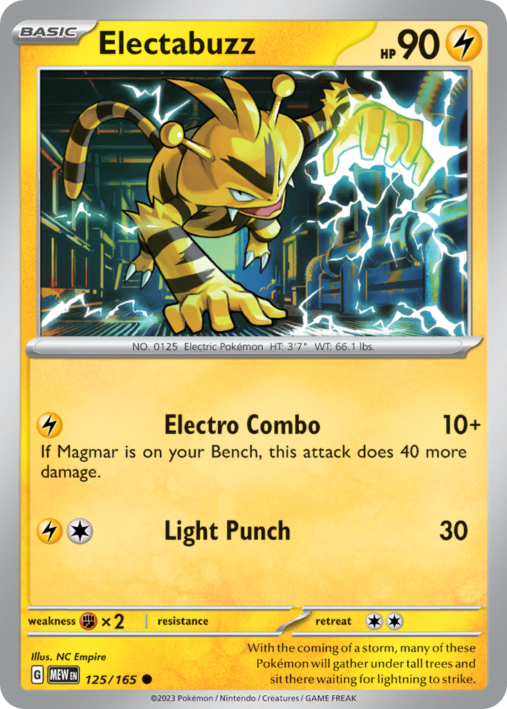 Electabuzz (125/165)