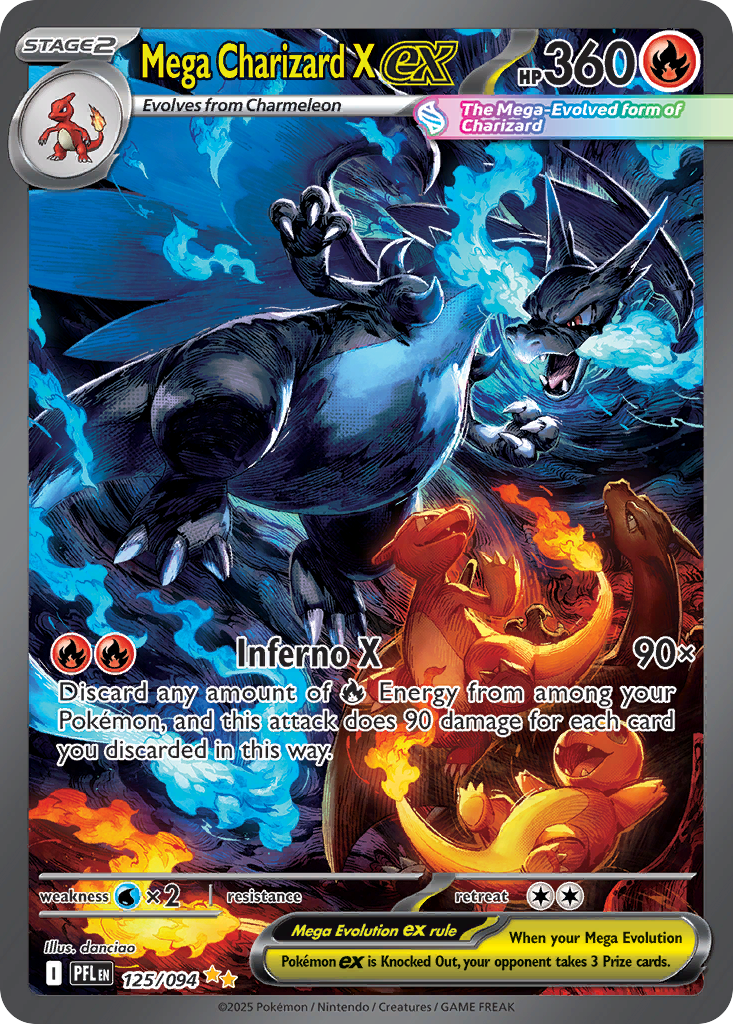 Mega Charizard X ex (125/94)