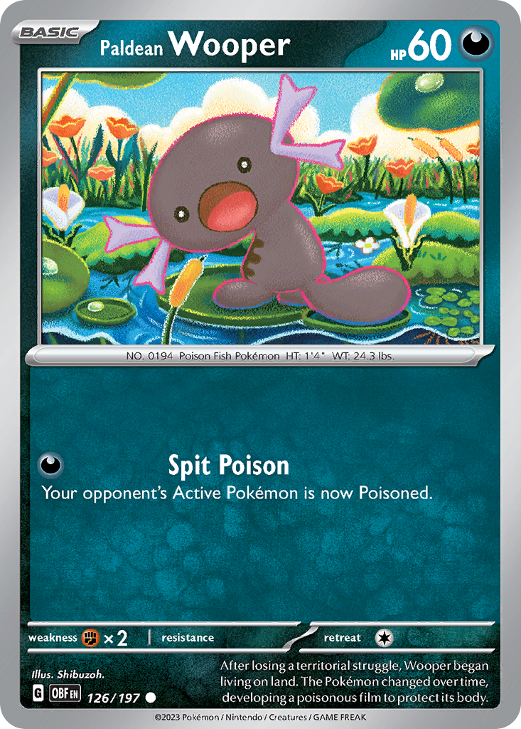 Paldean Wooper (126/197)