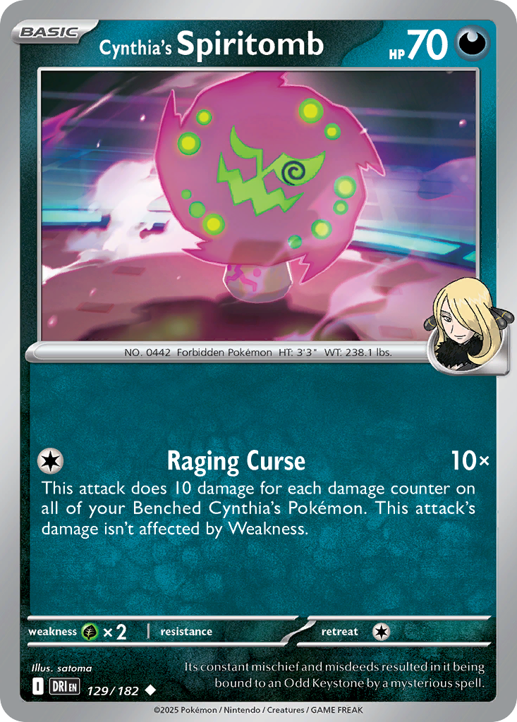 Cynthia's Spiritomb (129/182)