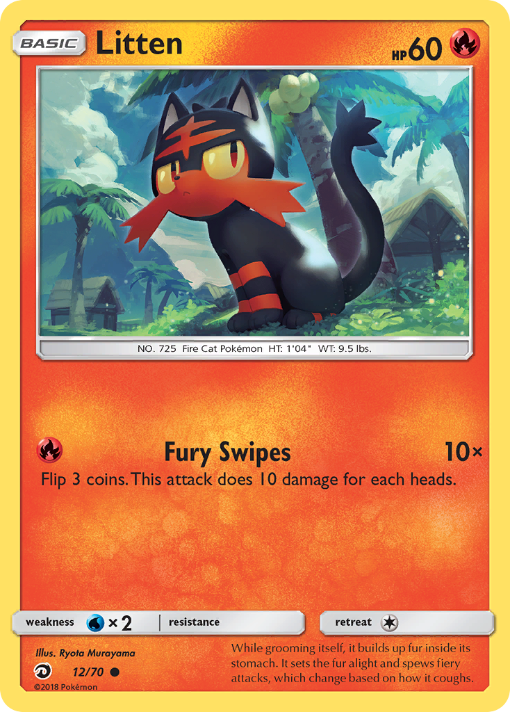 Litten (012/70)