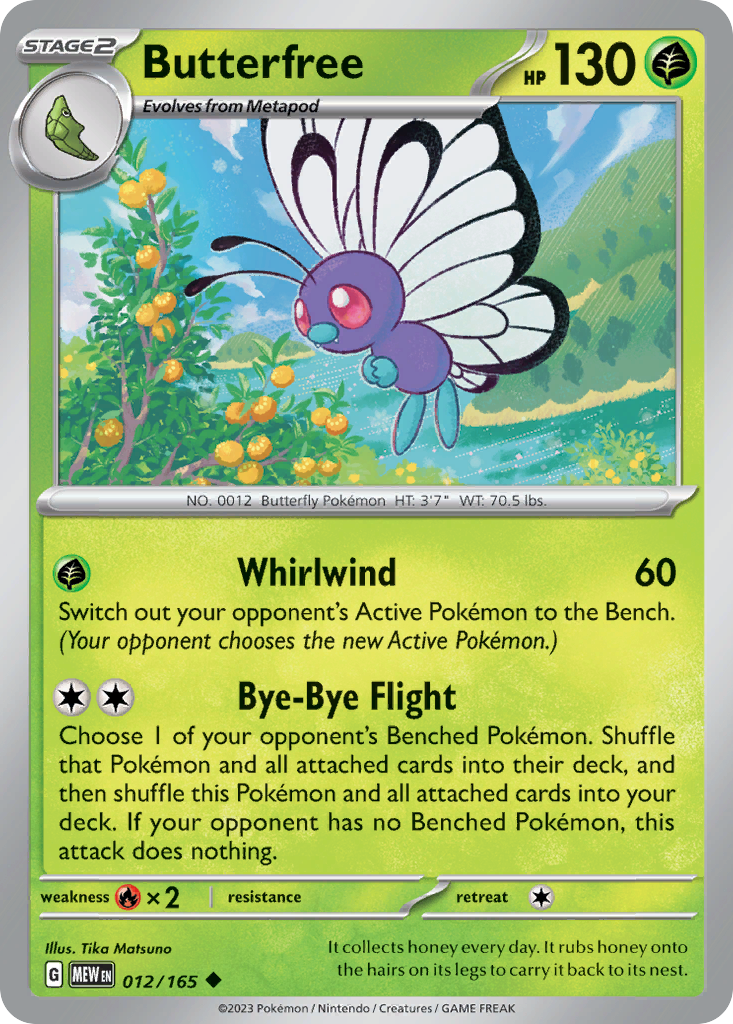 Butterfree (012/165)