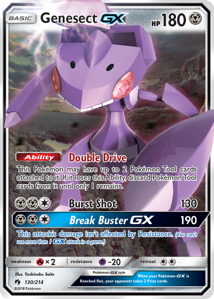Genesect-GX (130/214)