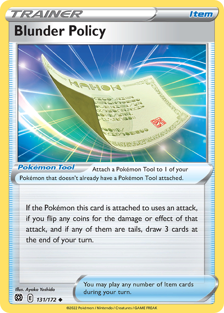 Blunder Policy (131/172)
