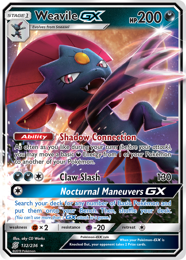 Weavile-GX (132/236)