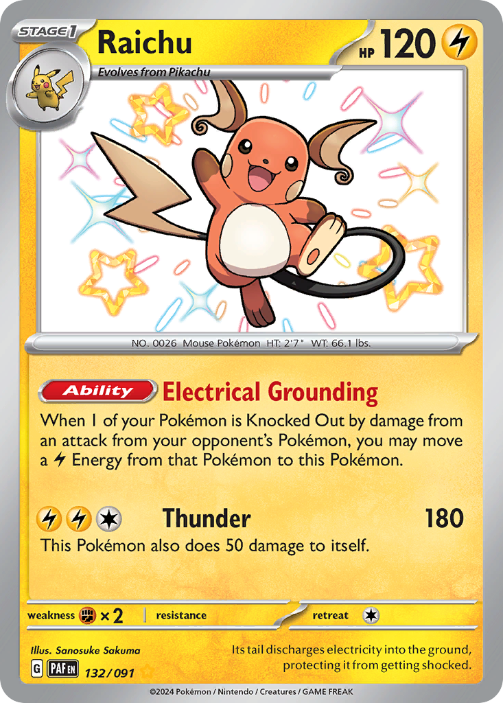 Raichu (132/91)