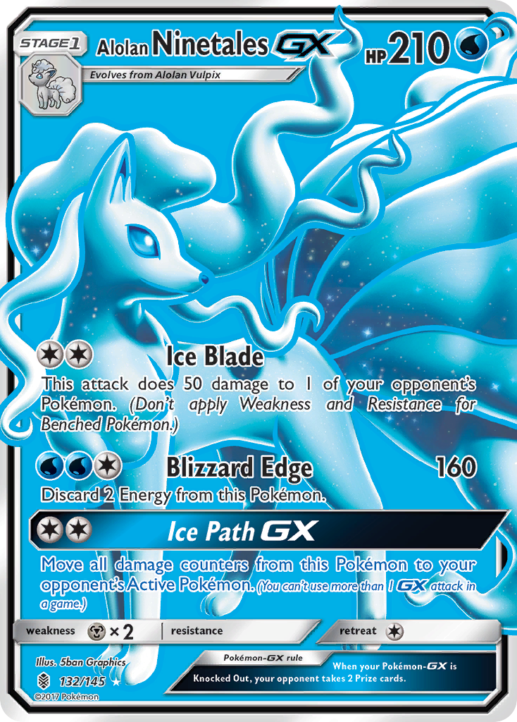 Alolan Ninetales-GX (132/145)