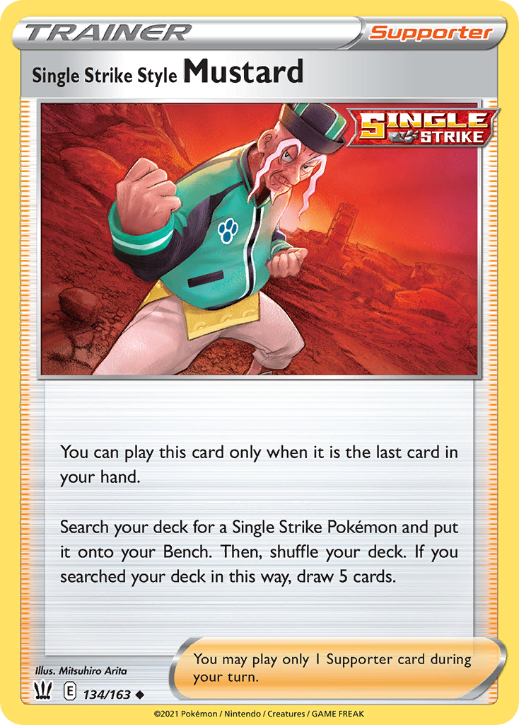 Single Strike Style Mustard (134/163)