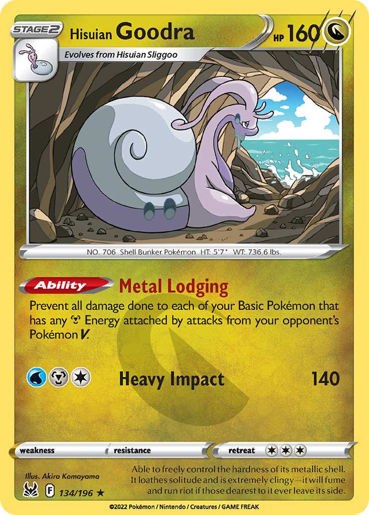 Hisuian Goodra (134/196)