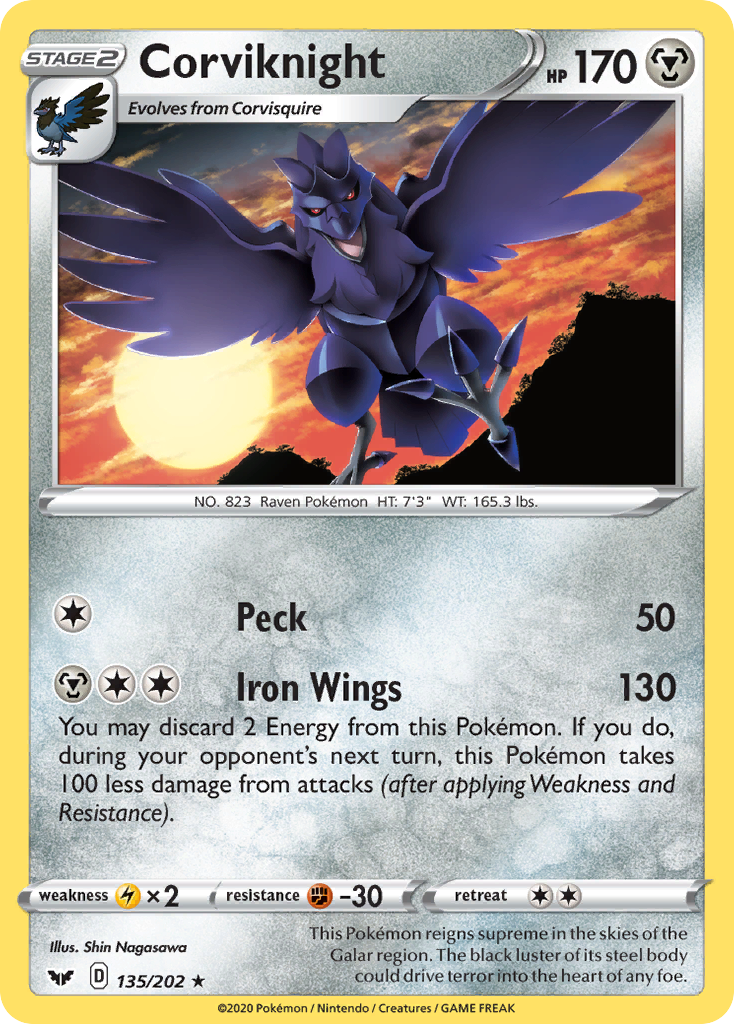 Corviknight (135/202)