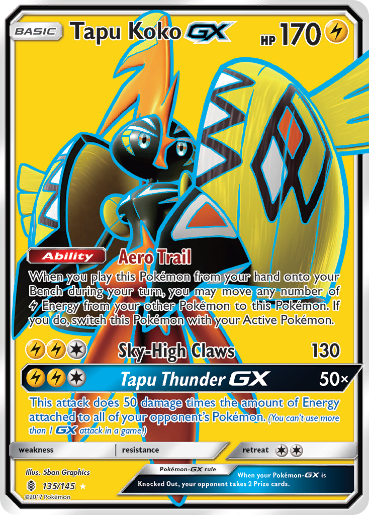 Tapu Koko-GX (135/145)