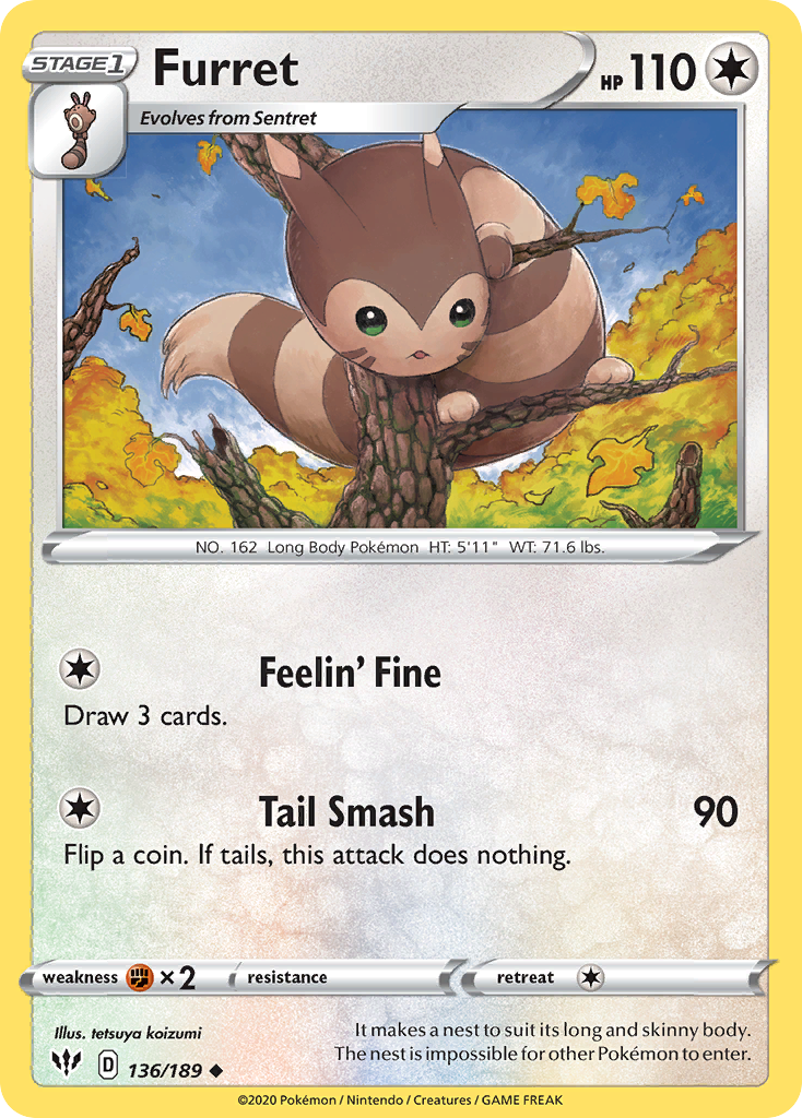 Furret (136/189)