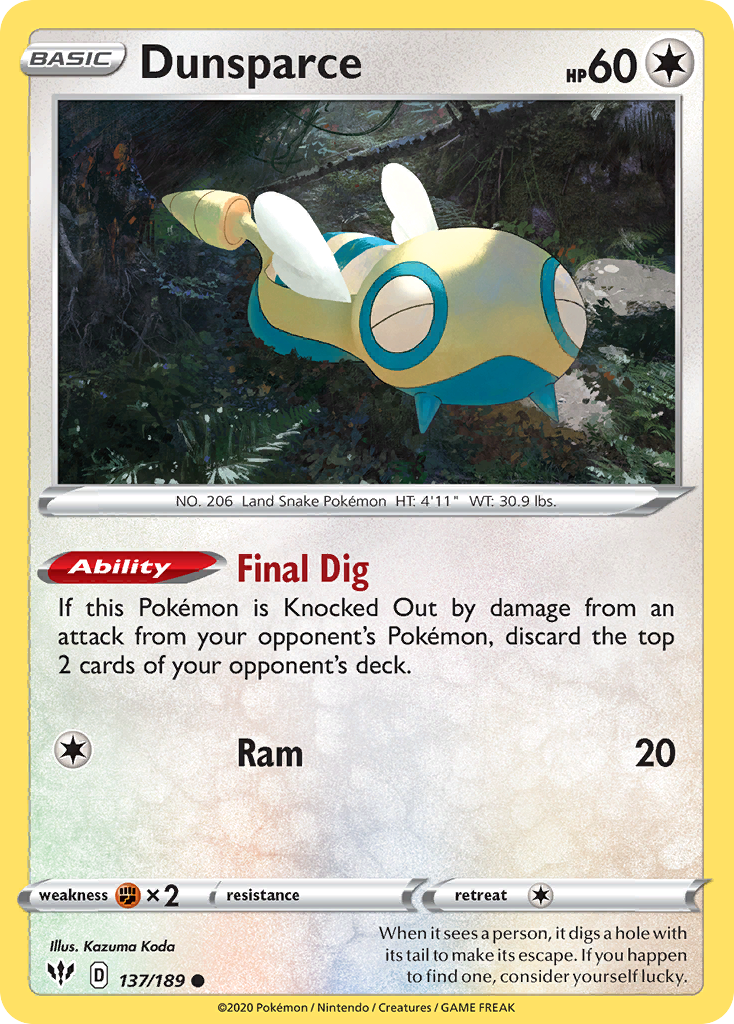 Dunsparce (137/189)