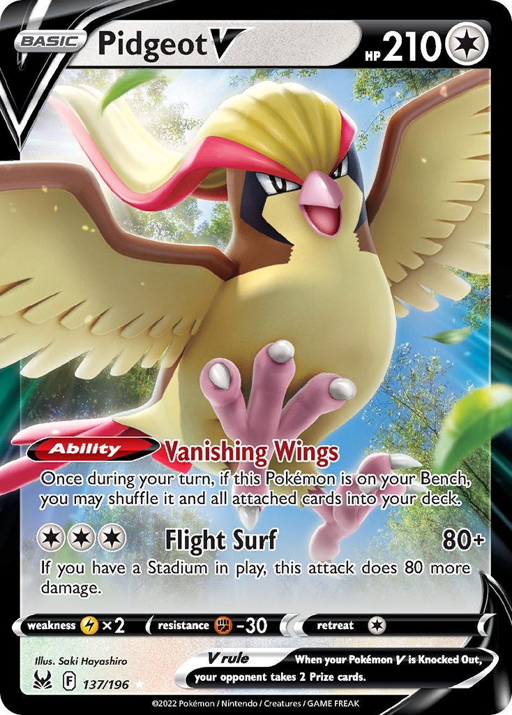 Pidgeot V (137/196)