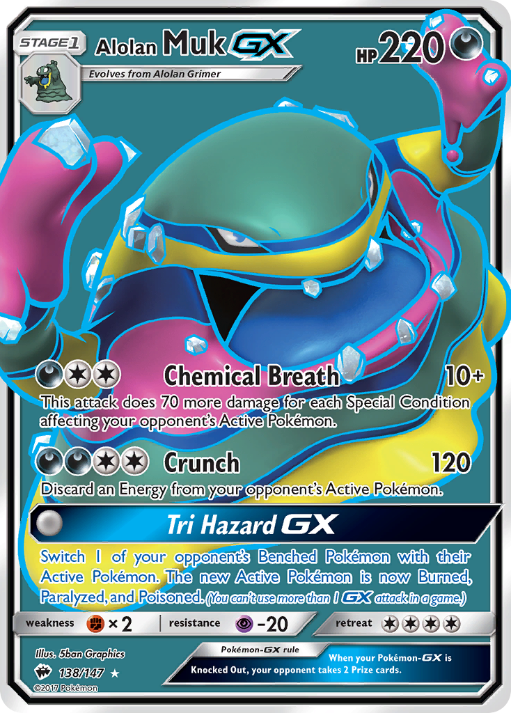 Alolan Muk-GX (138/147)
