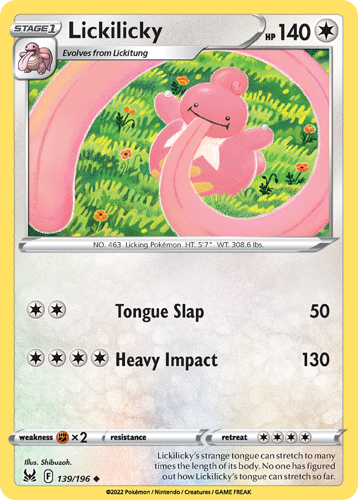 Lickilicky (139/196)