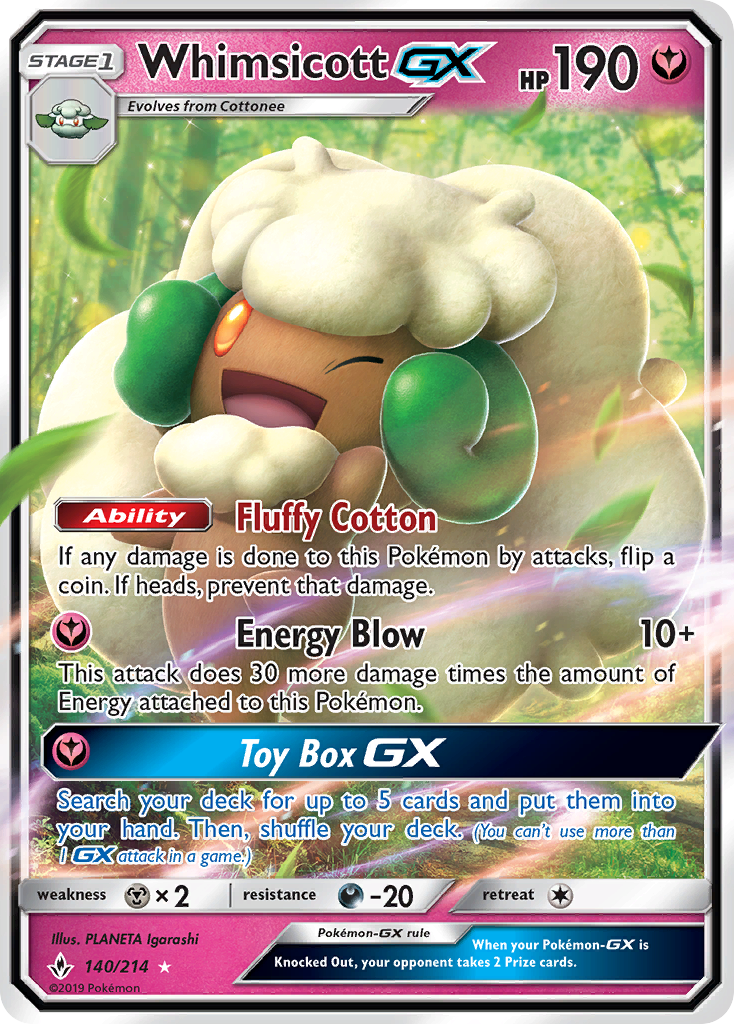Whimsicott-GX (140/214)