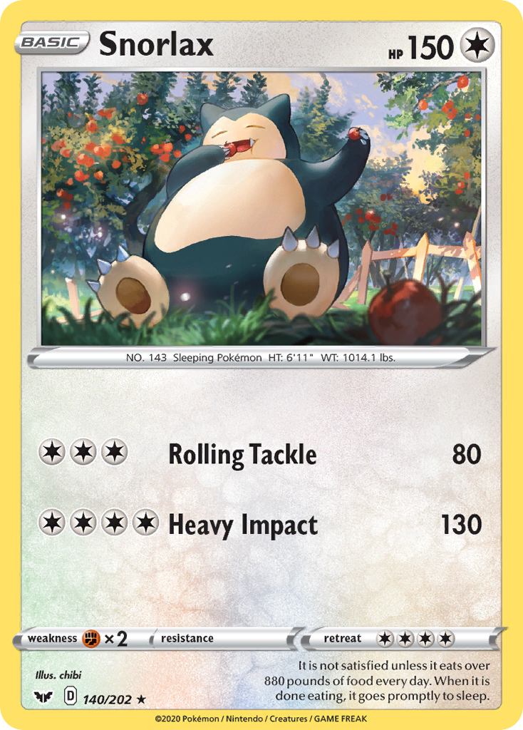 Snorlax (140/202)