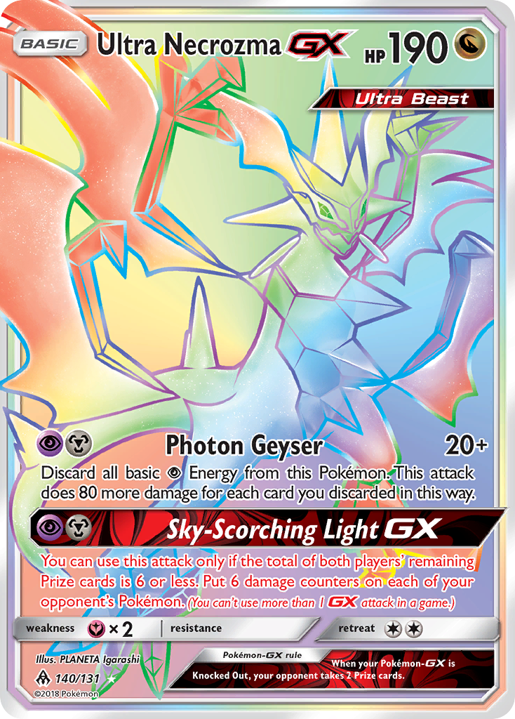 Ultra Necrozma-GX (140/131)