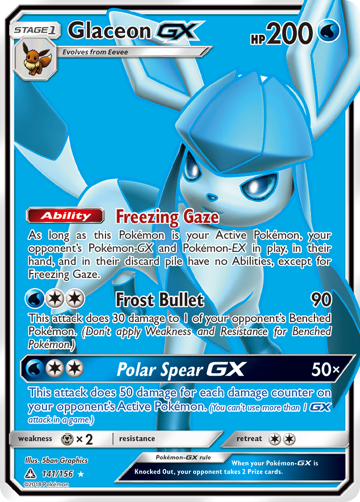 Glaceon-GX (141/156)