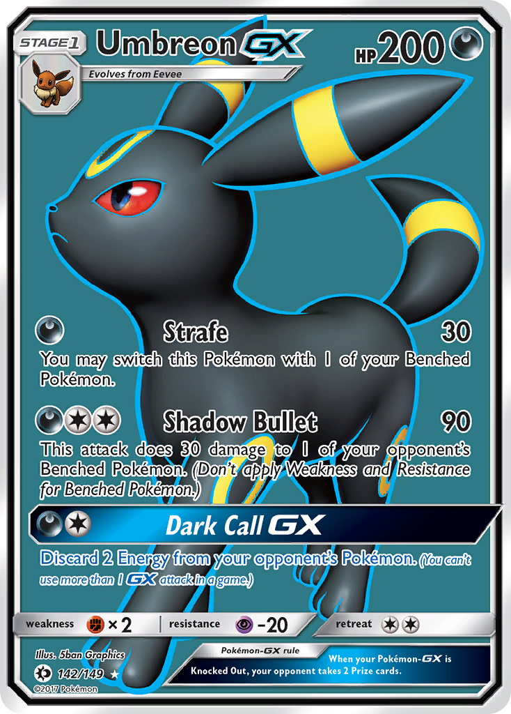 Umbreon-GX (142/149)