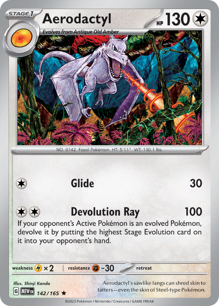 Aerodactyl (142/165)