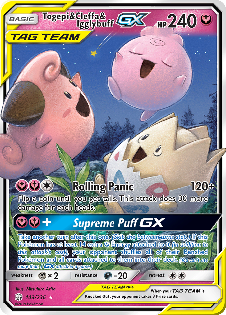 Togepi & Cleffa & Igglybuff-GX (143/236)