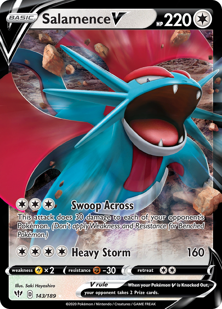 Salamence V (143/189)