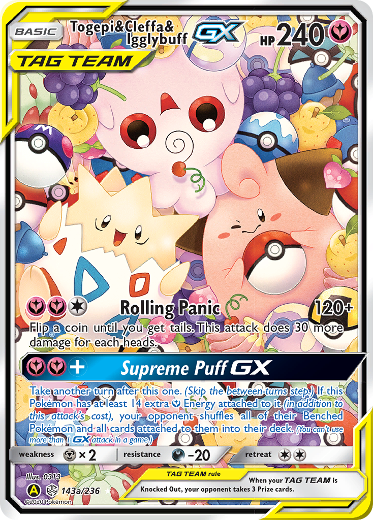 Togepi & Cleffa & Igglybuff-GX (143/236)