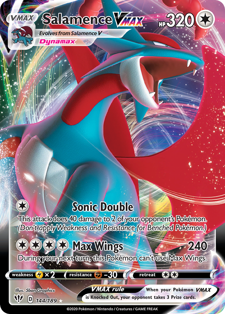 Salamence VMAX (144/189)