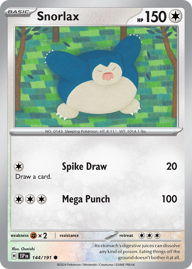 Snorlax (144/191)