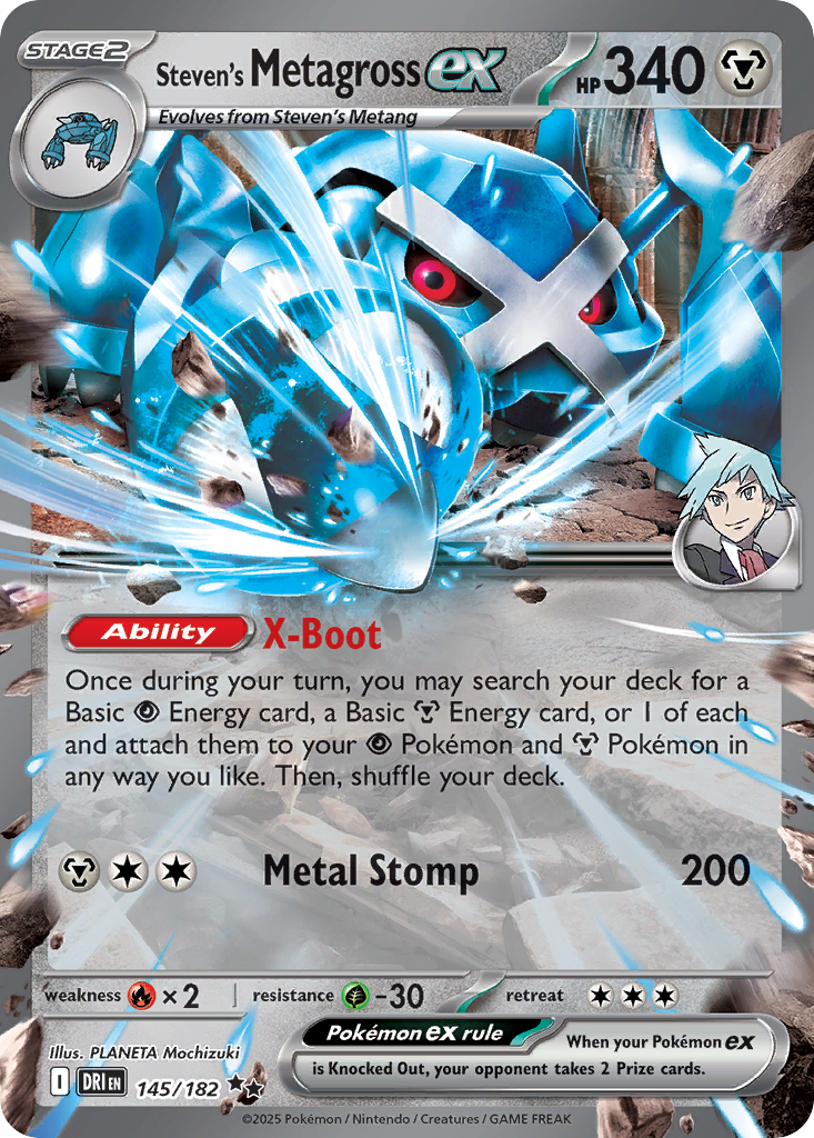 Steven's Metagross ex (145/182)