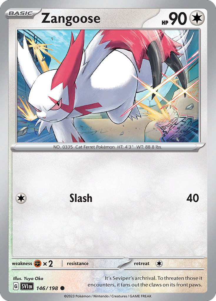 Zangoose (146/198)