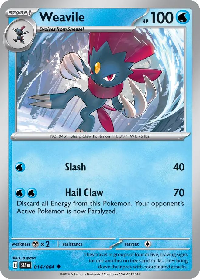 Weavile (014/64)